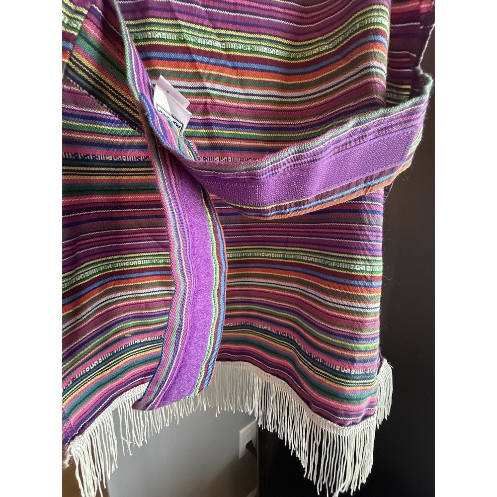 NEW Pup Crew Dog Costume - Poncho With Fringe XL/XXL - 27-36 Inches - Picture 8 of 10